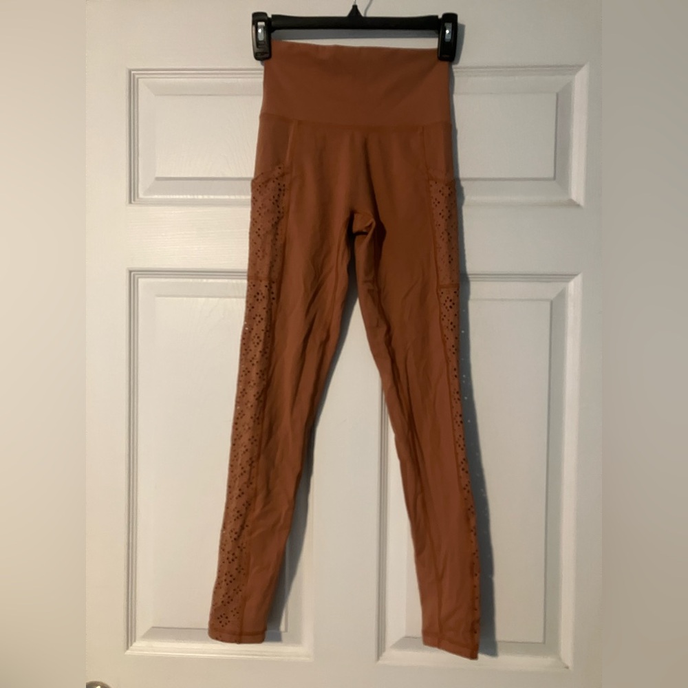 Aerie Leggings with Lace Accent